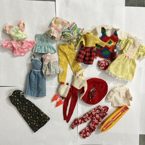 Mattel Other - LOT Vintage 1960's 1970's 1980's 1990's Skipper Outfits Jap Shoes